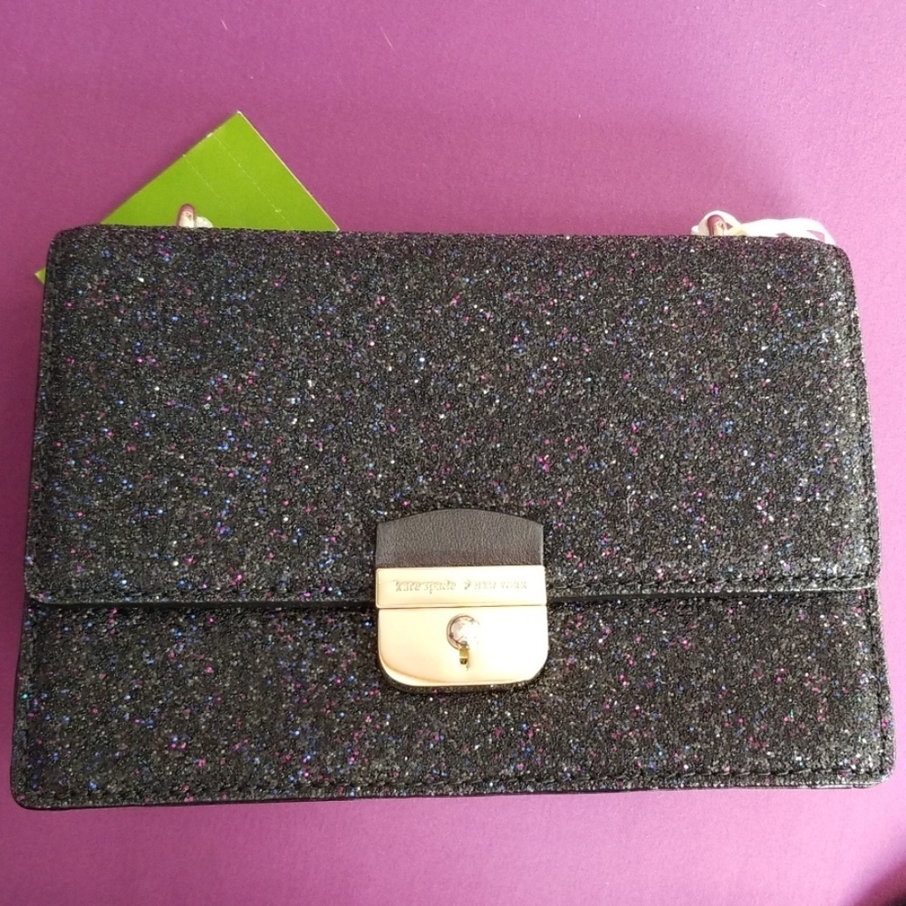Kate Spade Eden Sunset Lane Glitter Bag NWT